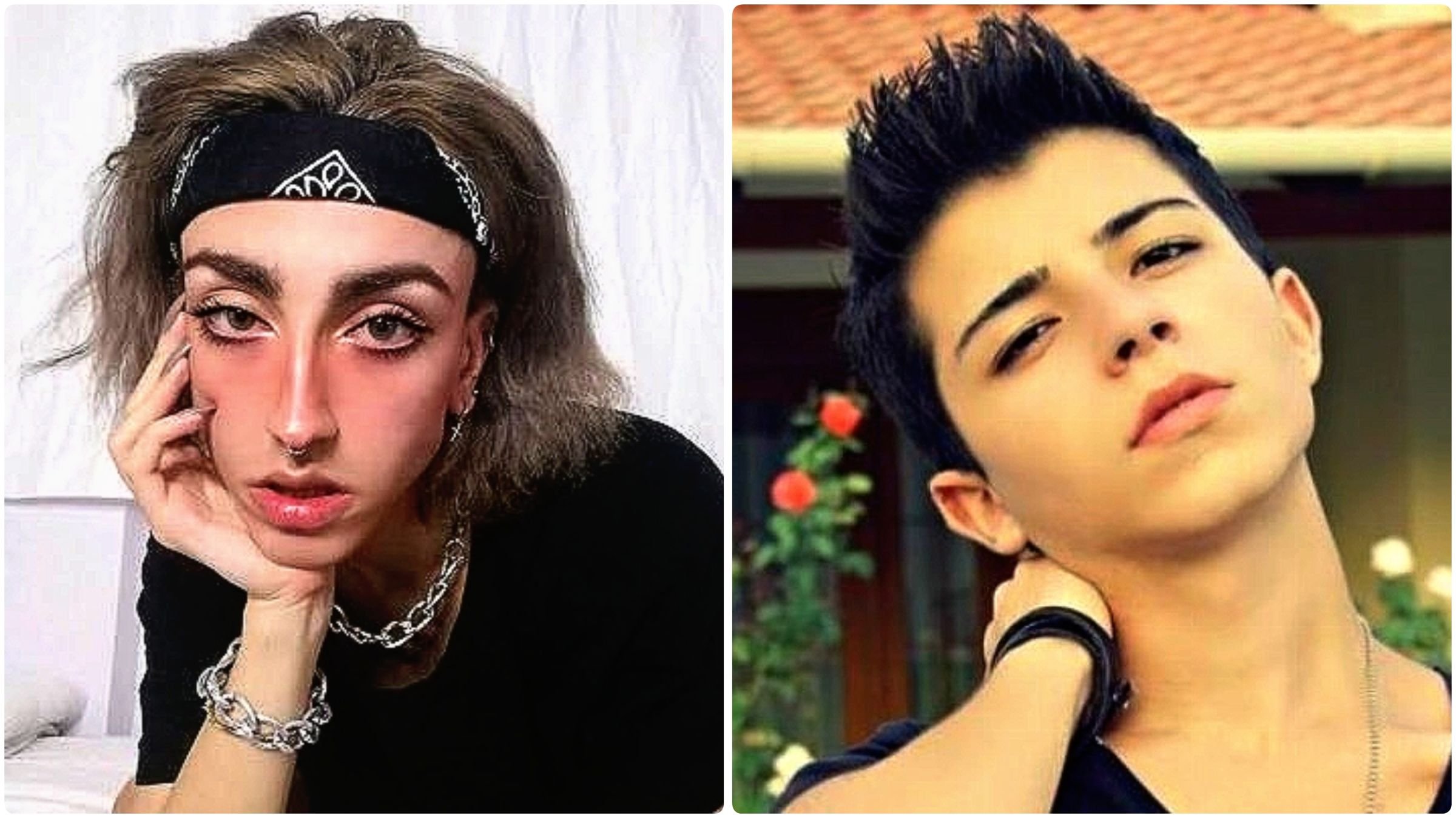Трансгендеры до и после