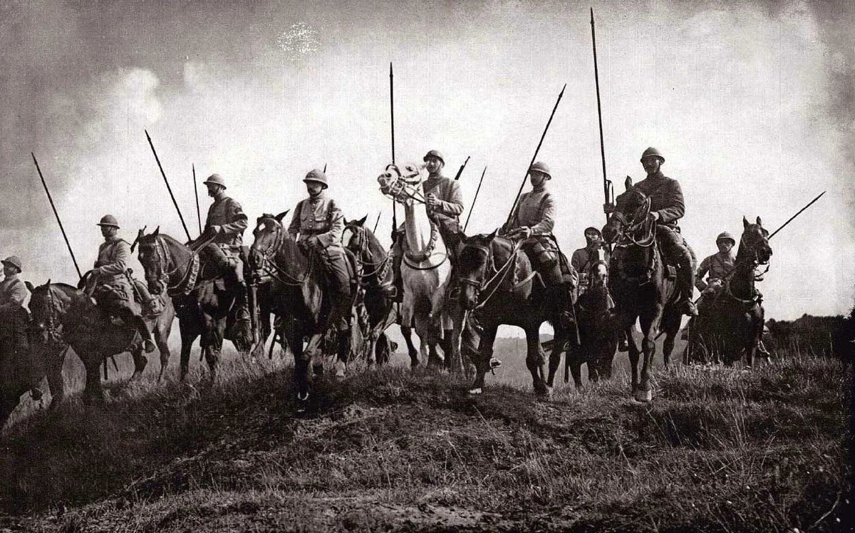 Германские кавалеристы 1914