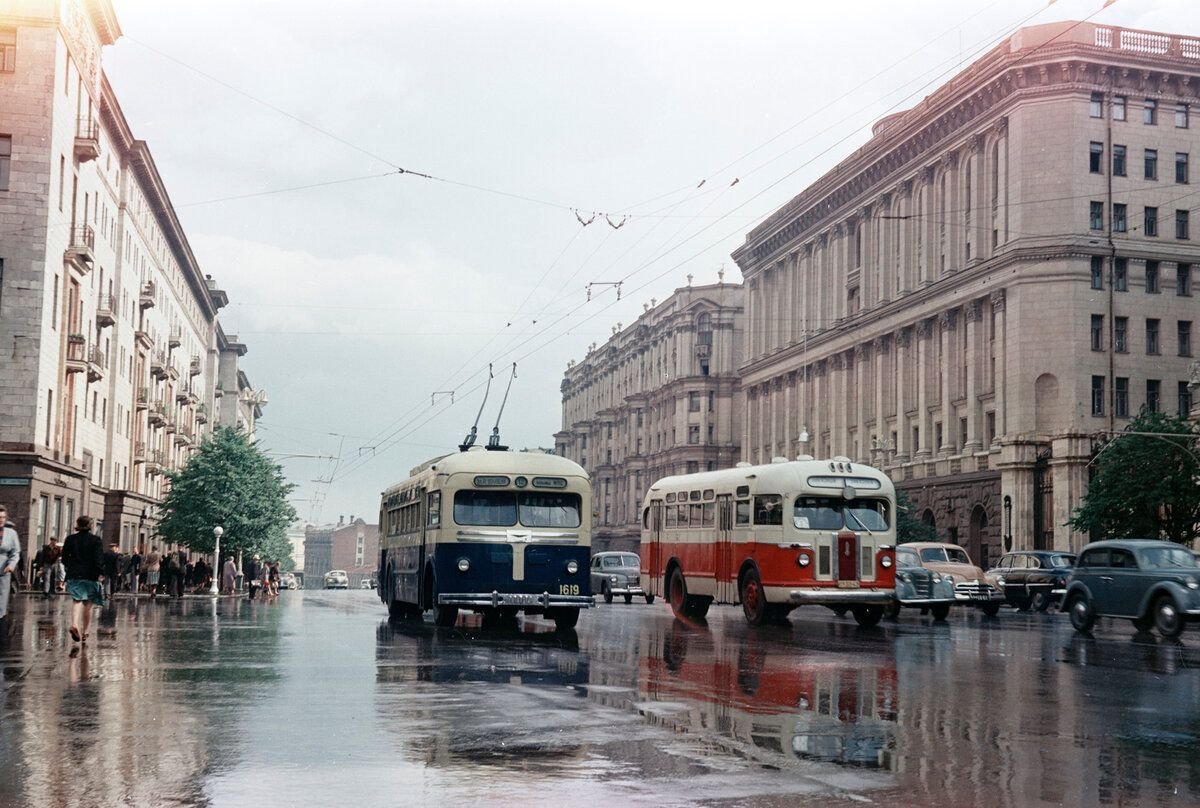 Москва 1950 год фото