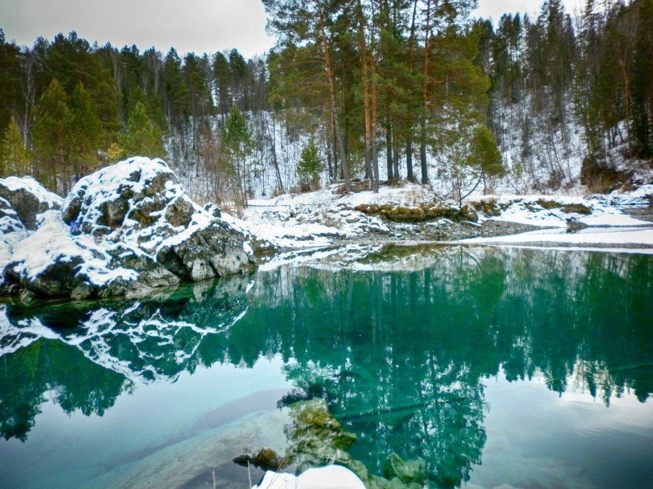 Голубые озера шерегеш