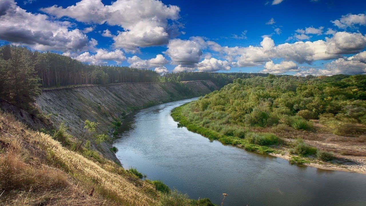 круча у реки