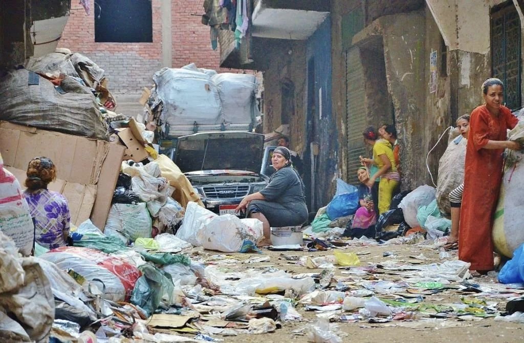 Город мусорщиков в египте фото