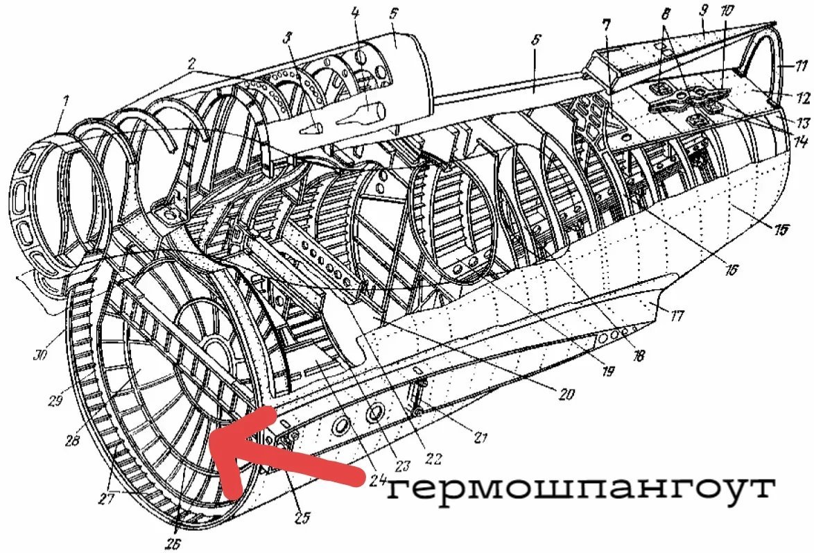 Фюзеляж самолета что это фото