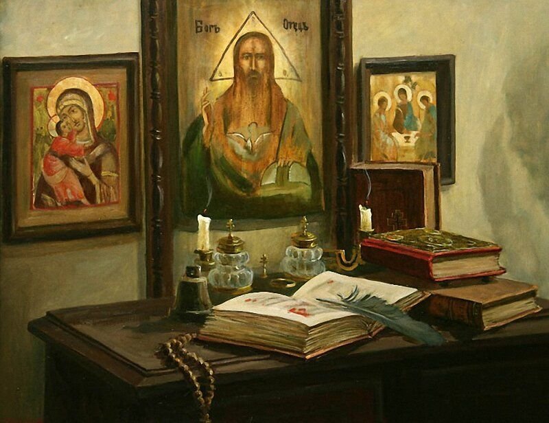 Икона и картина фото