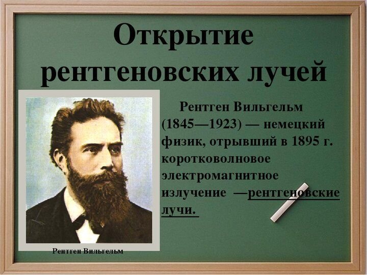 Рентген ученый презентация