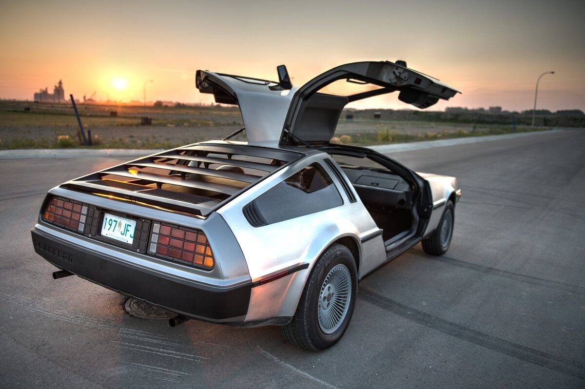 Delorean dmc 12 фото