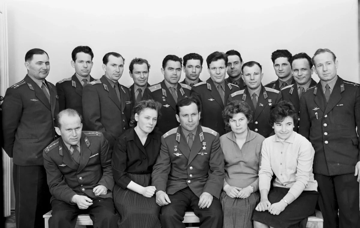 Гагарин в отряде Космонавтов 1960