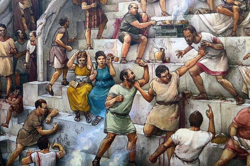 Картины римской жизни времен цезарей