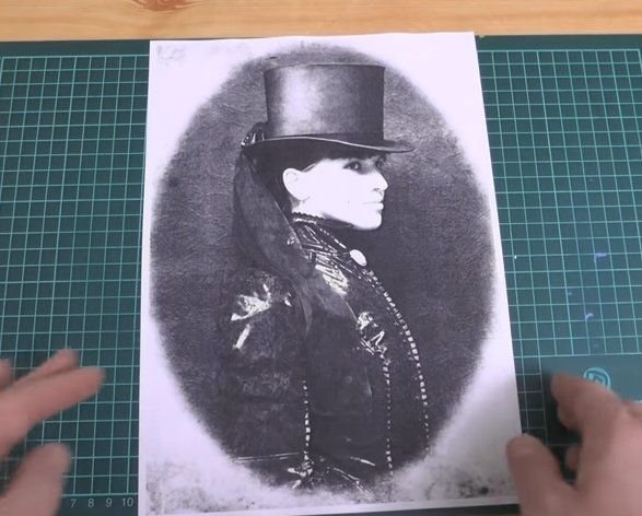 Как перенести рисунок с бумаги на камень