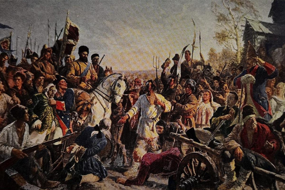 В 1775 году была проведена. 1773-1775 –Восстание Емельяна пугачёва. Восстание Пугачева Соколов Скаля.