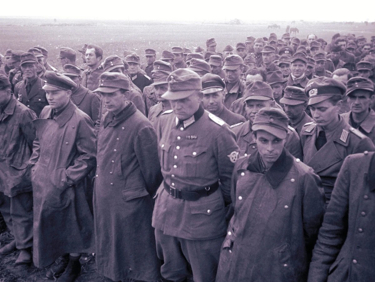 Пленные немцы в ВОВ 1941-1945
