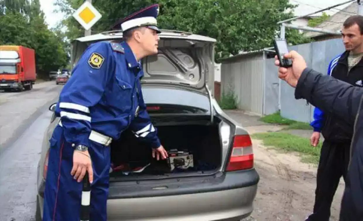 Штраф за отказ предоставить автомобиль сотруднику полиции