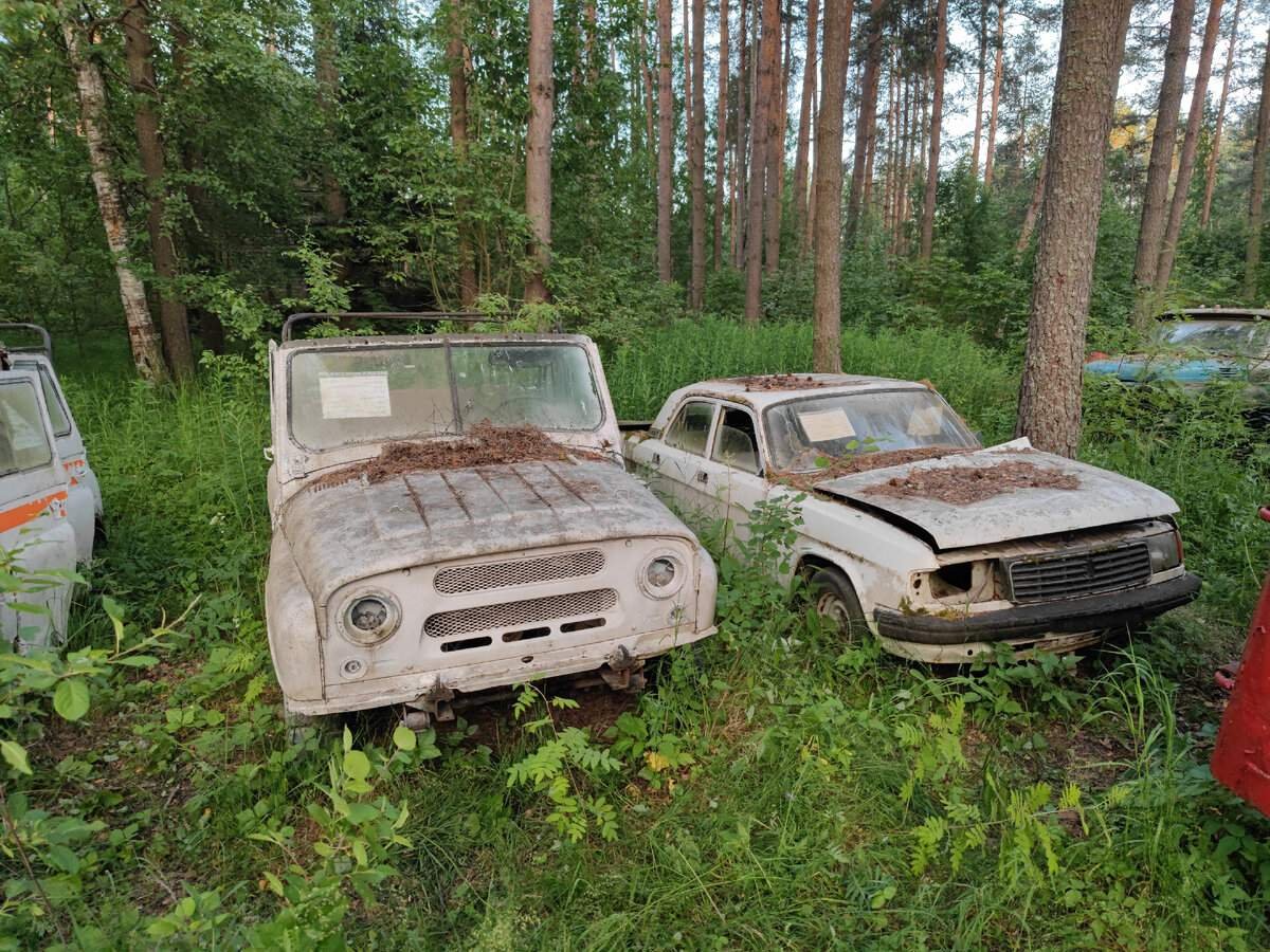 Кладбище машин в России