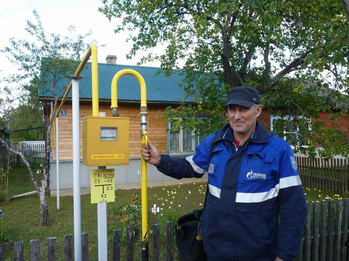 Проведение газа в частный дом