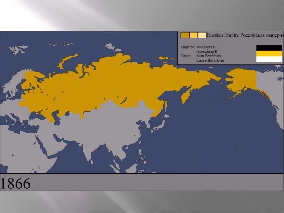 Самая большая территория россии за всю историю карта
