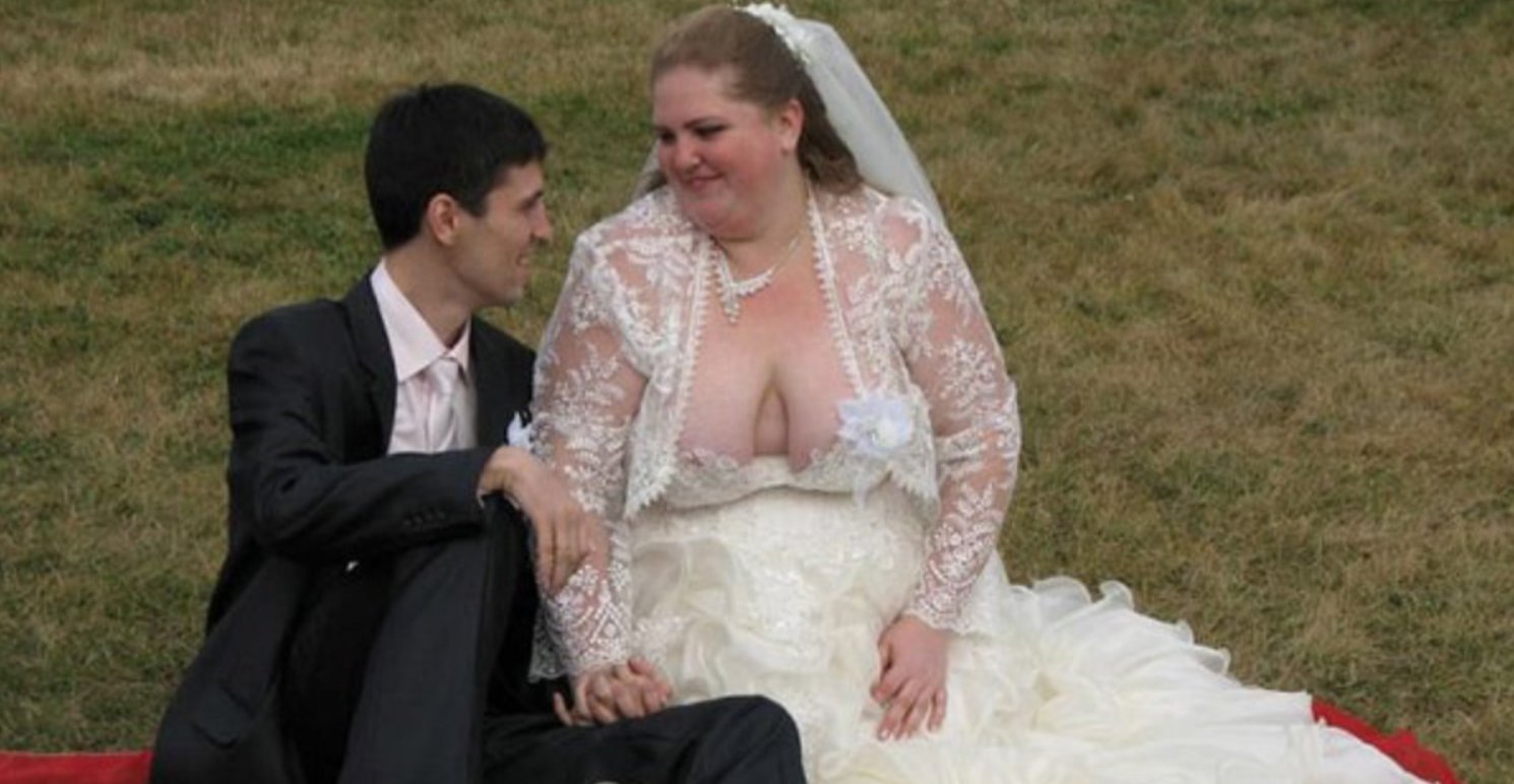 фото невесты с грудями фото 87