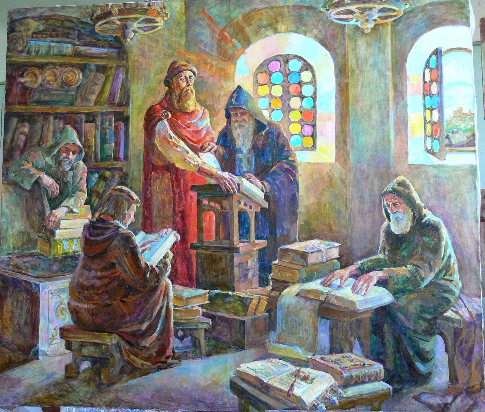 Кто выступал за сохранение старых традиций и исправление книг по древнерусским образцам в 17 веке
