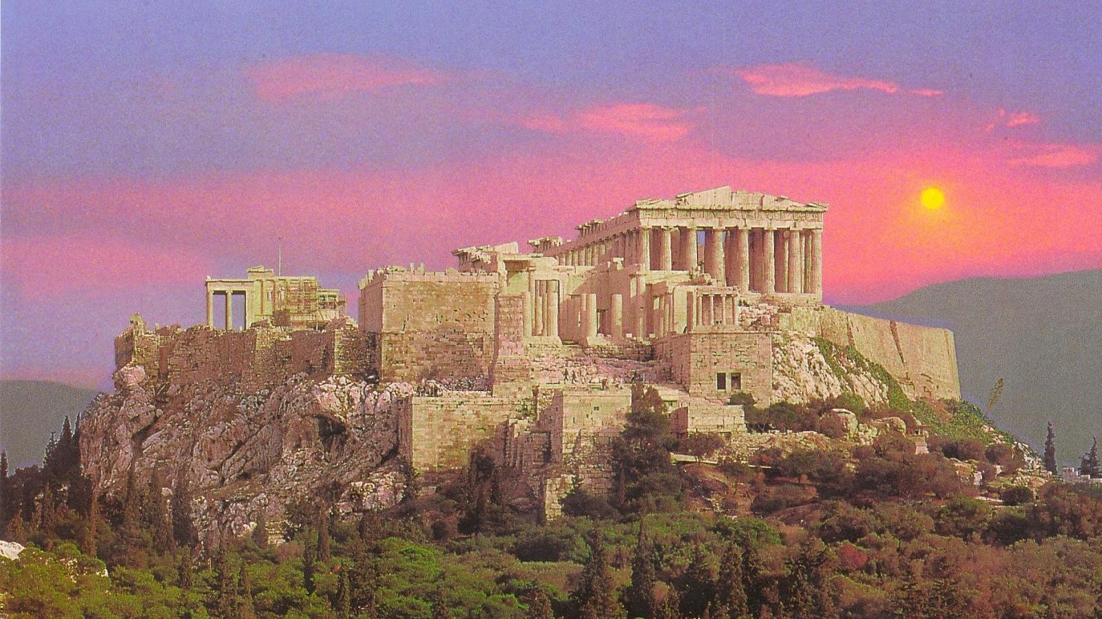акрополь в древней греции