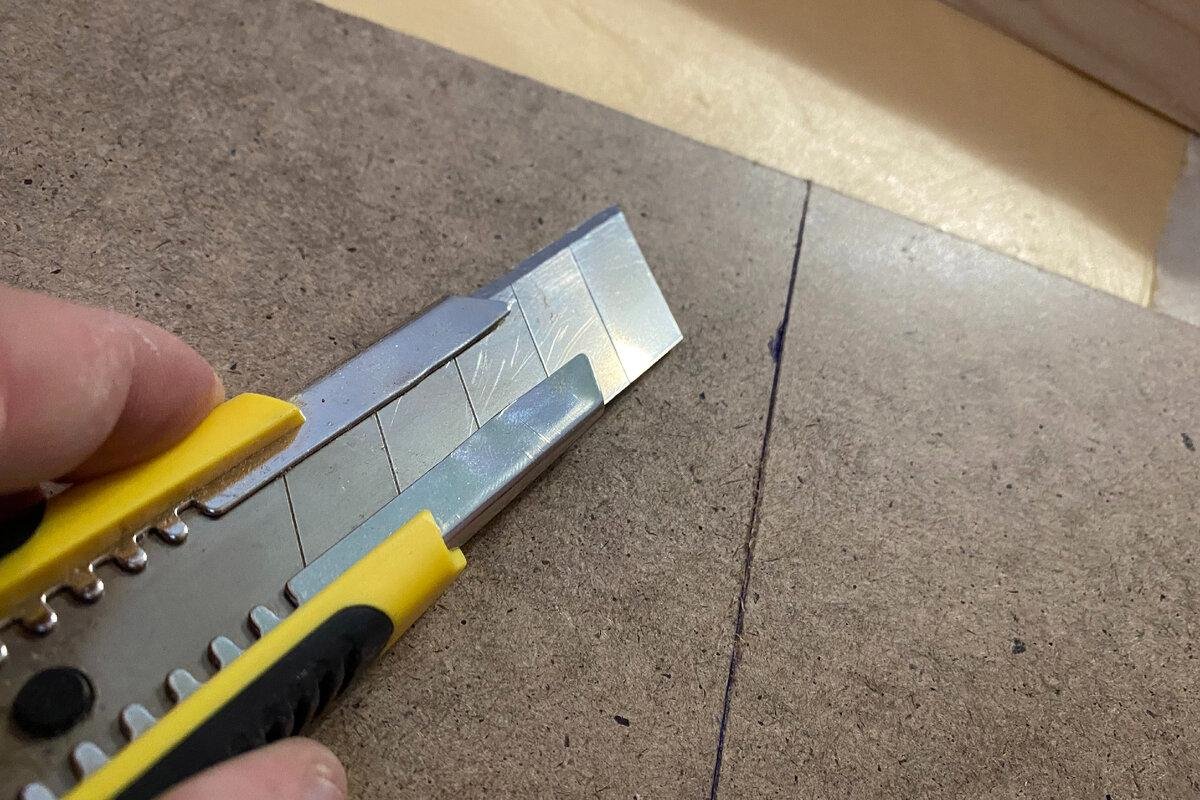 чем разрезать двп