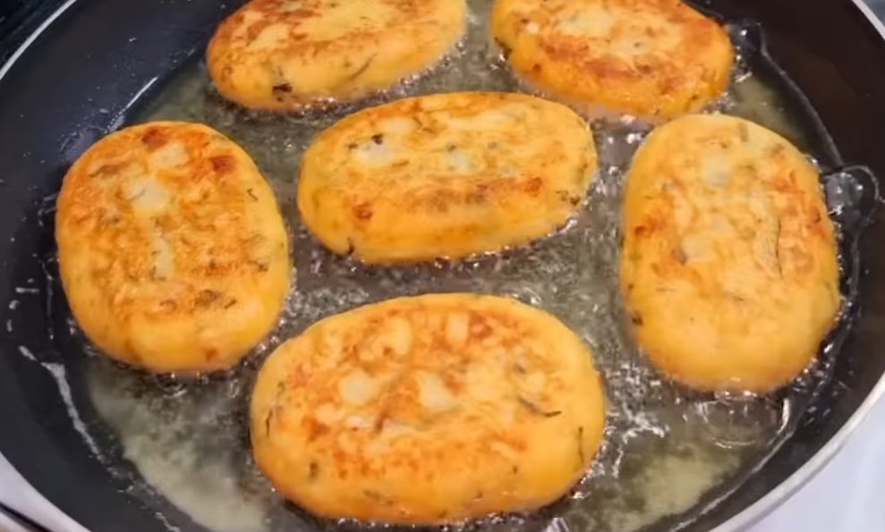 Ленивые пирожки с картошкой