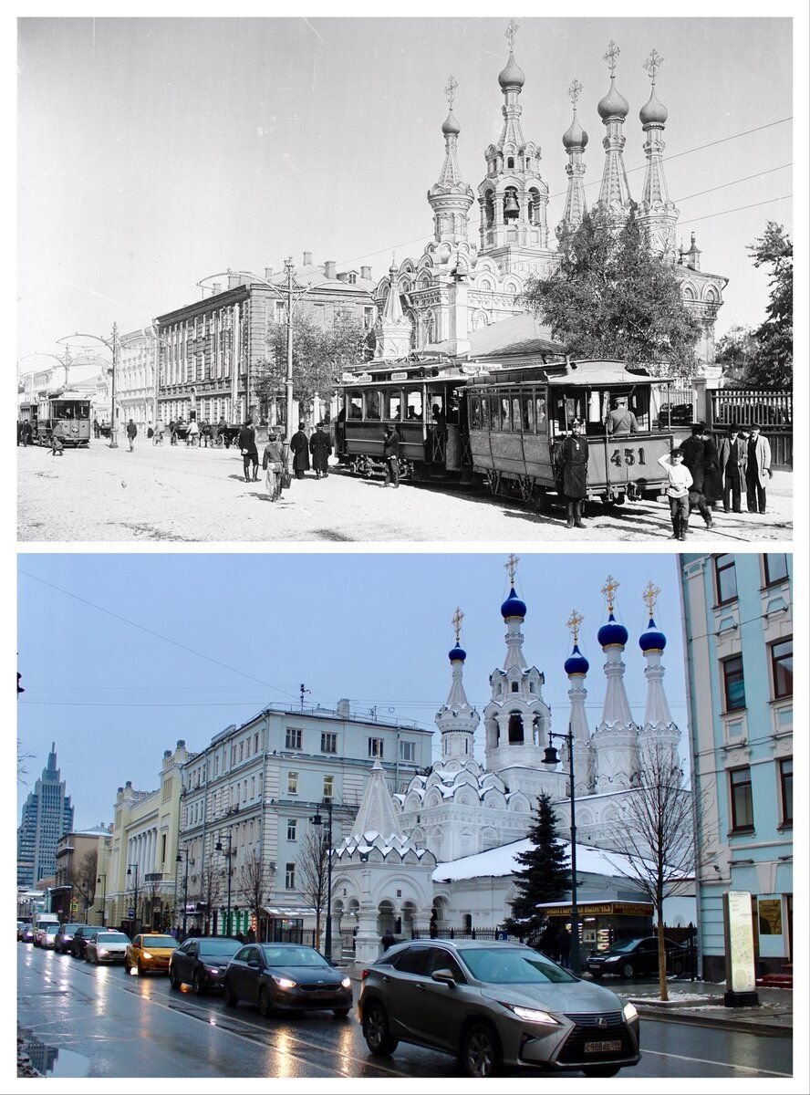 Фото 100 москва. Москва 1900 год. Древняя Москва. Москва на старинных картинах и современных фото было стало. Старые фото Воронежа 100 лет назад.