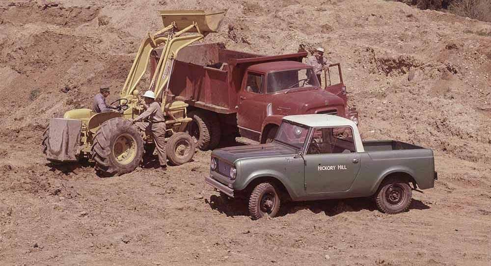 Scout 800 в песчаном карьере 