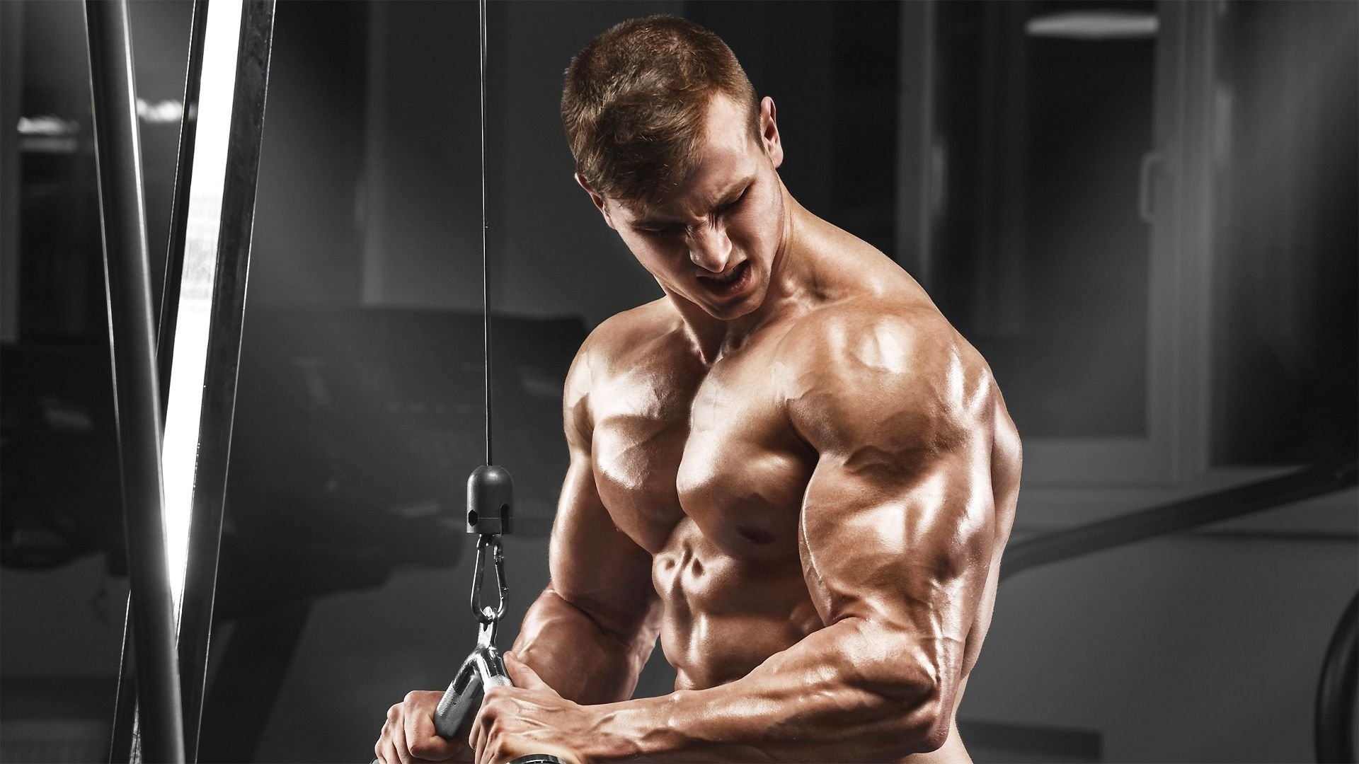Triceps Rope Pushdown