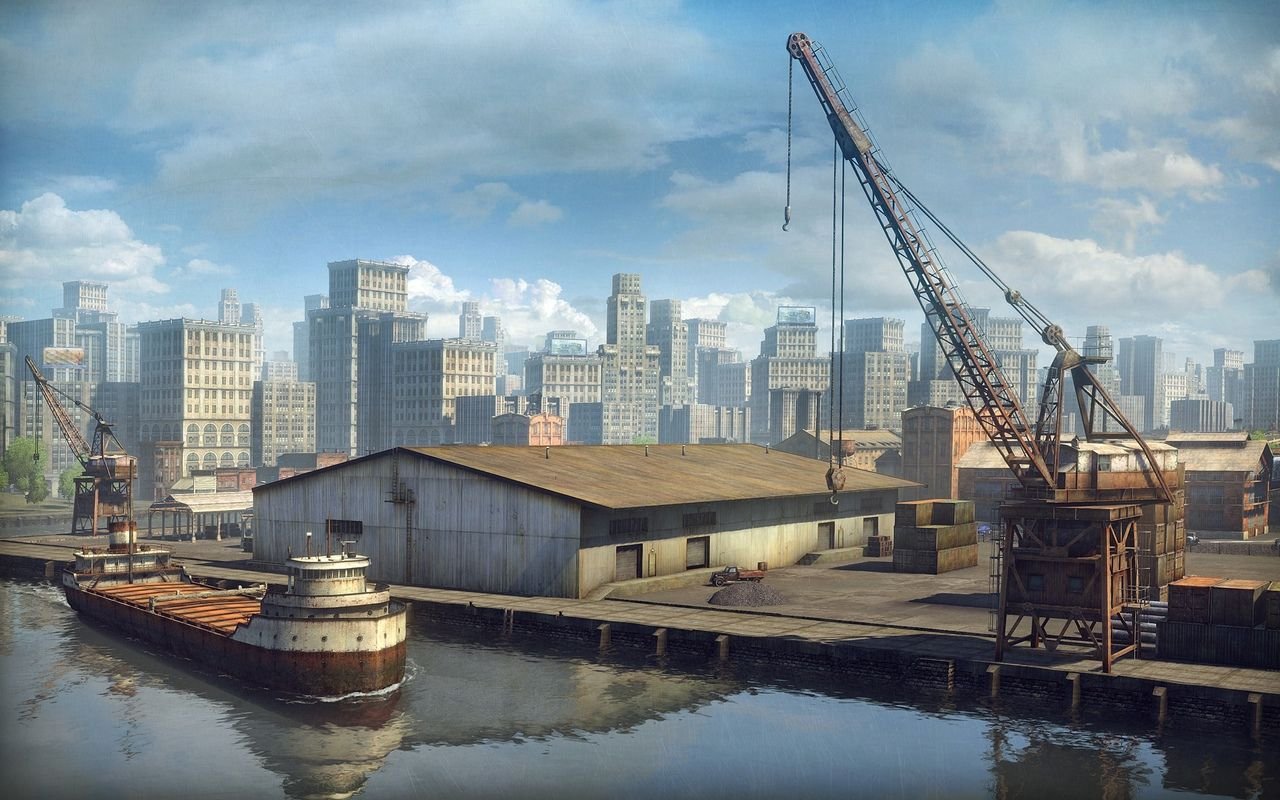 Карта порт в world of tanks