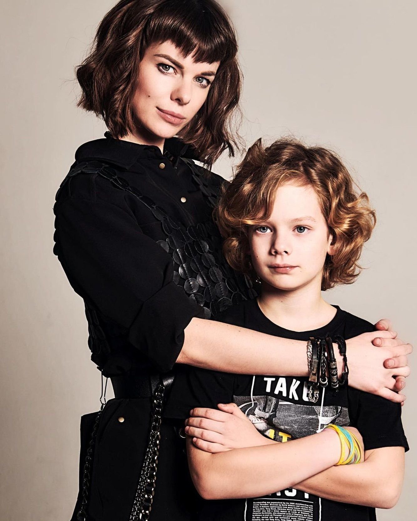 Анна Старшенбаум с сыном