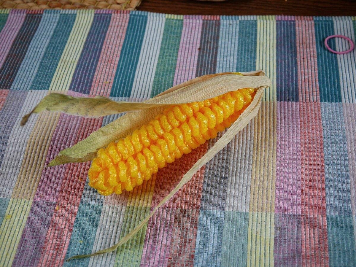 Поделка из кукурузы на тему осень