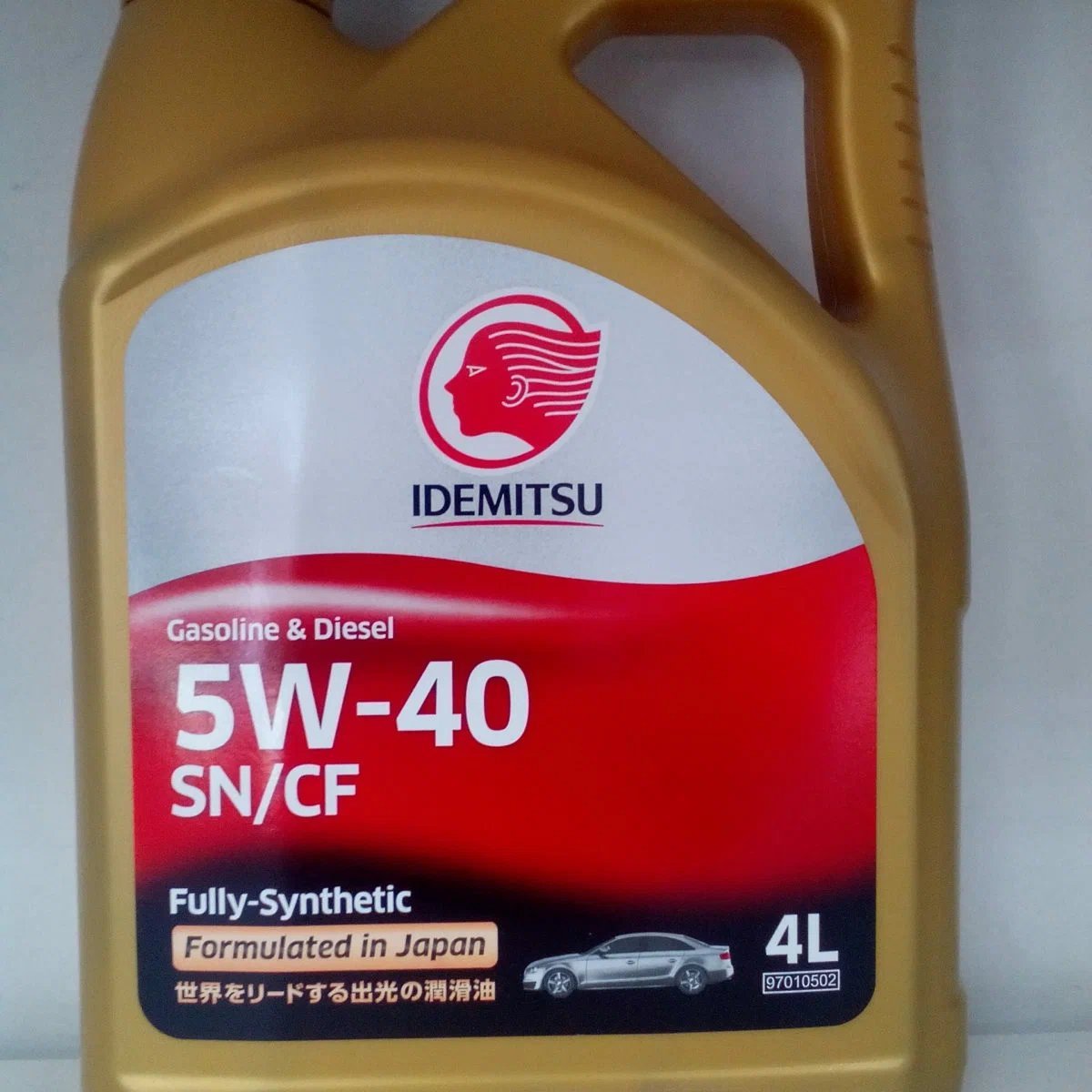 Масло 5 40 синтетика. Idemitsu 5w-40 SN/CF, fully-Synthetic. 30015046746 Idemitsu. Idemitsu 5w-40 SN/CF 4 Л. Idemitsu fully-Synthetic SN/CF 5w40 4 литра.