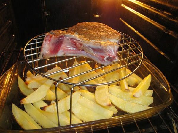 Мясо на решетке в духовке на решетке рецепт с фото