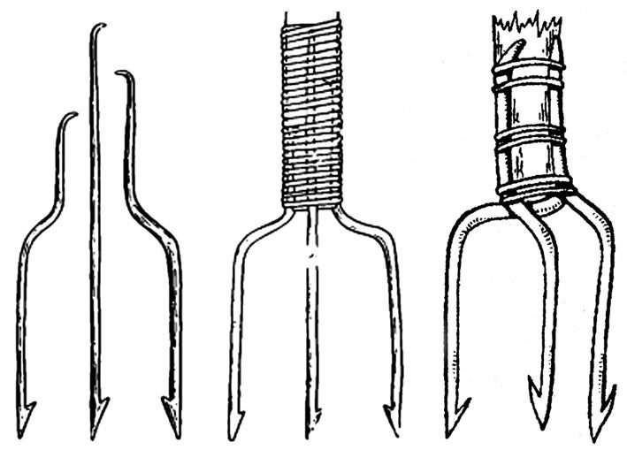 Острога для рыбалки своими руками чертежи