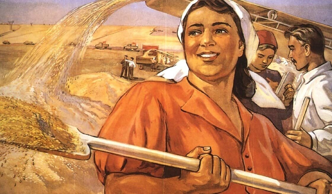 сельское хозяйство саратовской области 20 век. семён осипович фридлянд сельское хозяйство ссср. освоение целины в казахстане. колхоз картины. человек труда ссср.