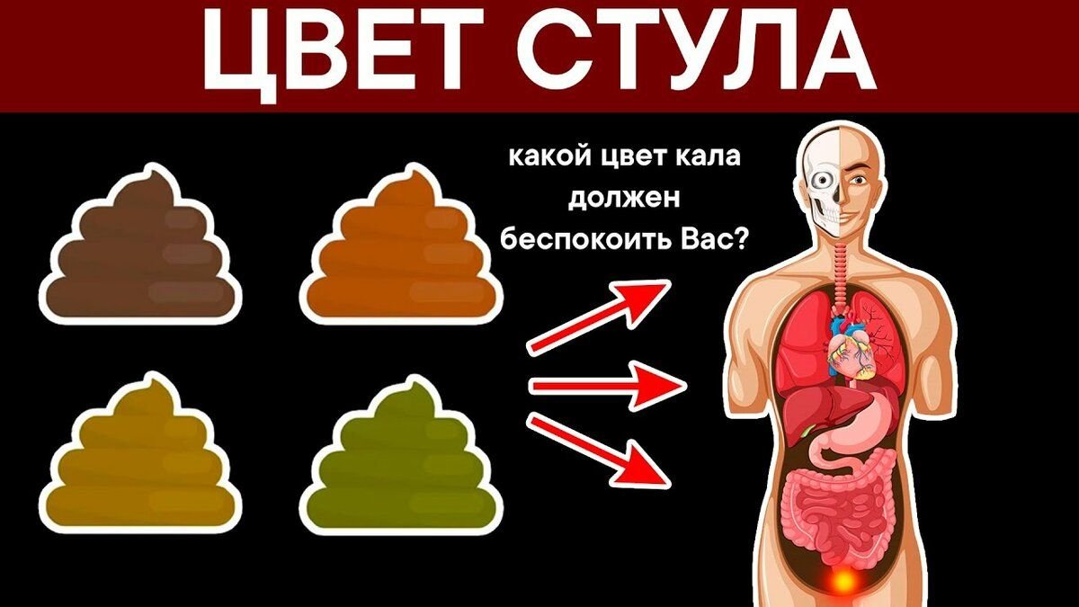 Черный стул при диарее