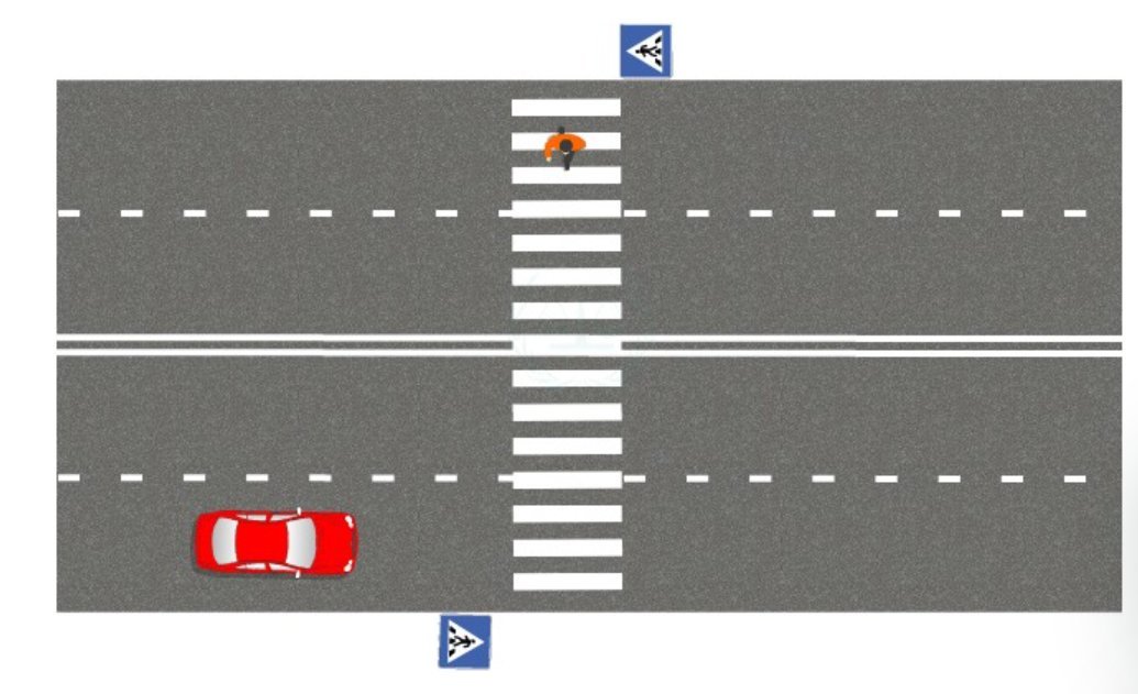 4.3 пдд. Пешеход не создавать помехи. П 14.3 ПДД. Четырехполосная дорога с пешеходным переходом. Порядок пропуска пешехода на двухполосной дороге.