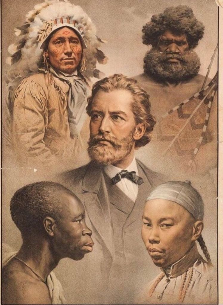 Кто создал расу людей. Пять рас человечества плакат 1911. Расы людей. Человеческие расы. Плакат пять рас человечества.