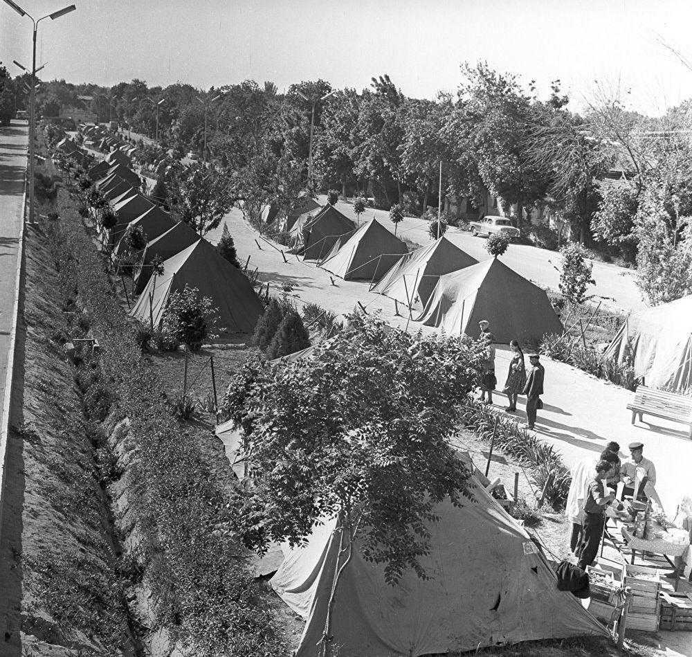 Ташкентское землетрясение 1966 фото