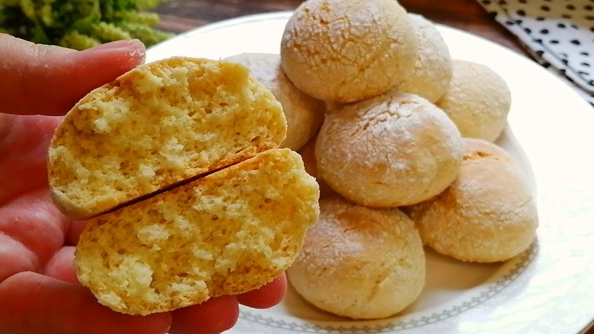 Мягкое печенье на молоке
