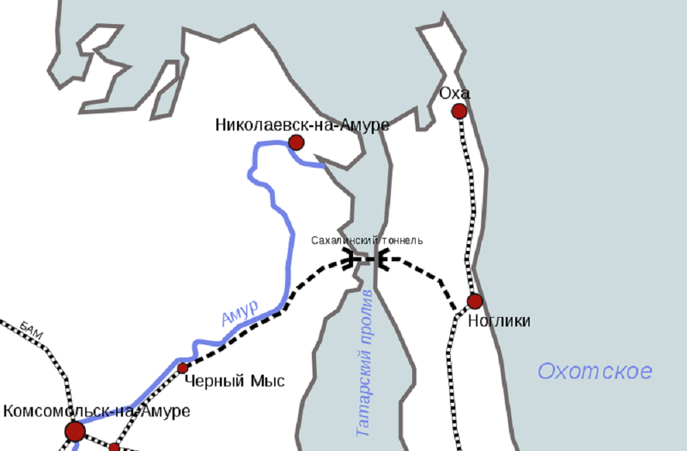 Карта города оха сахалинской области