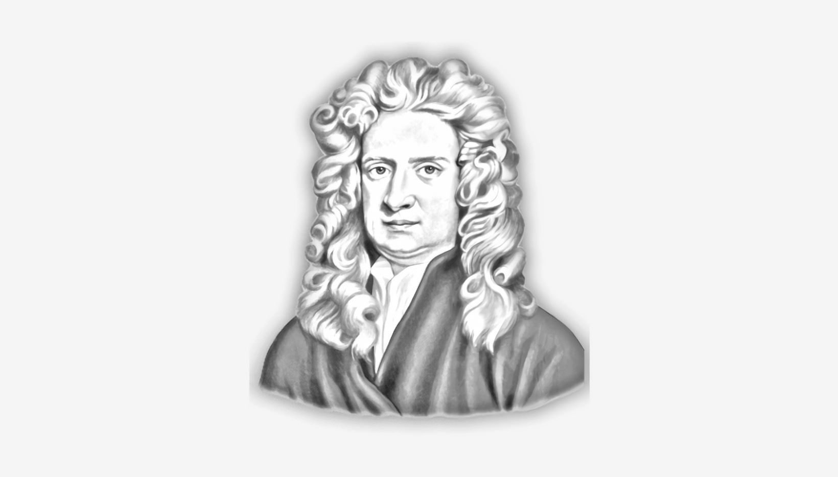 Исаак Ньютон на прозрачном