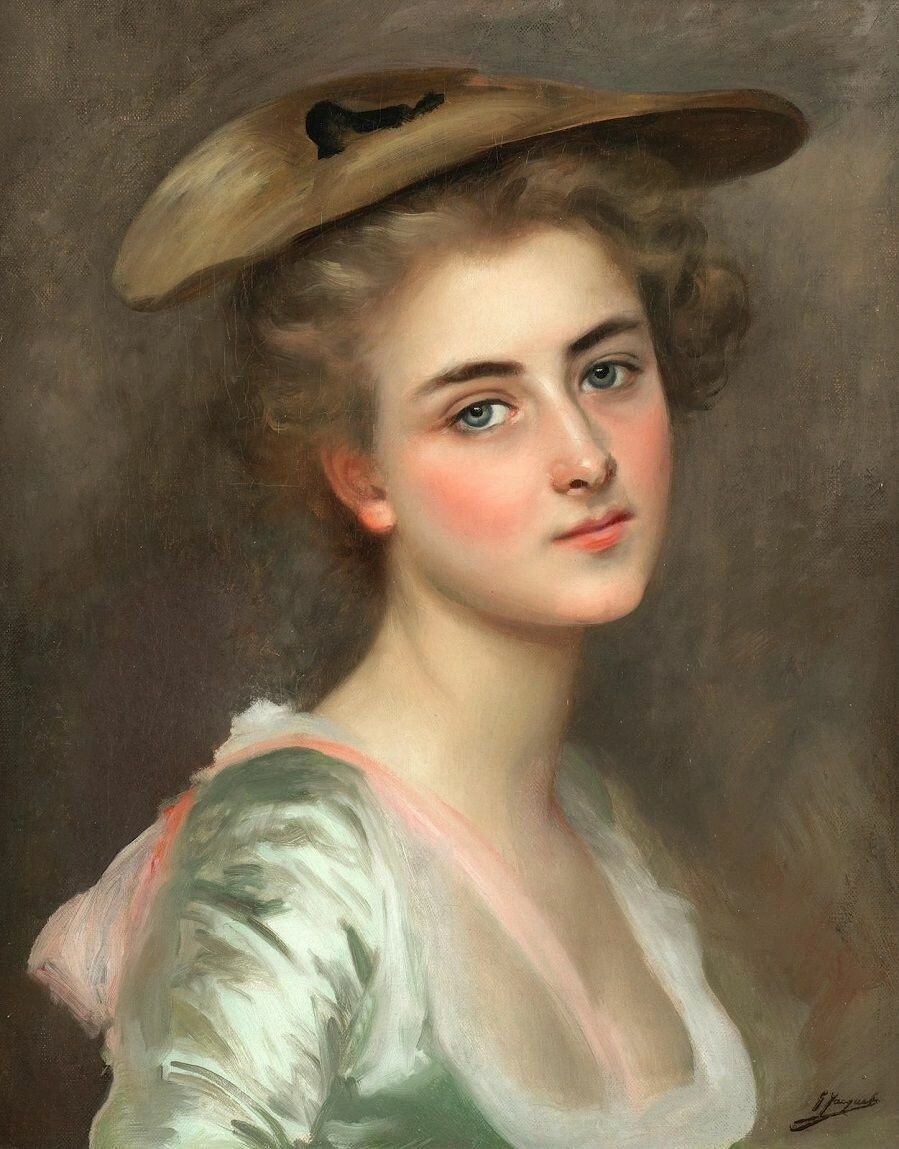 Аили портрет. Gustave Jean Jacquet ( 1846-1909) художник. Gustave Jean Jacquet (1846-1909).