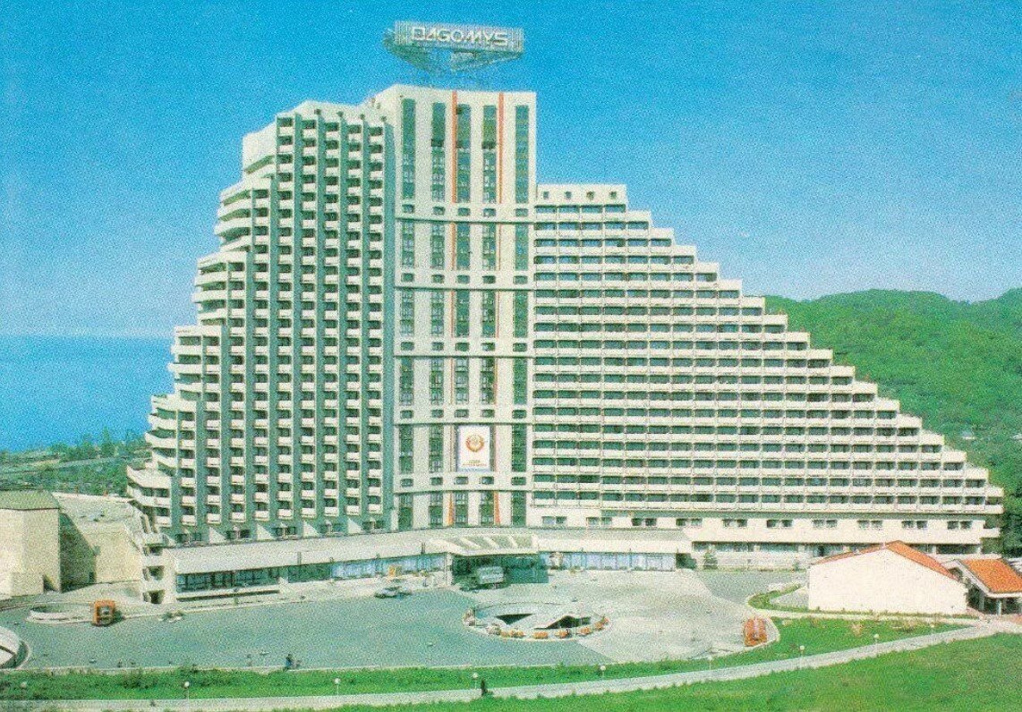 гостиница интурист старые