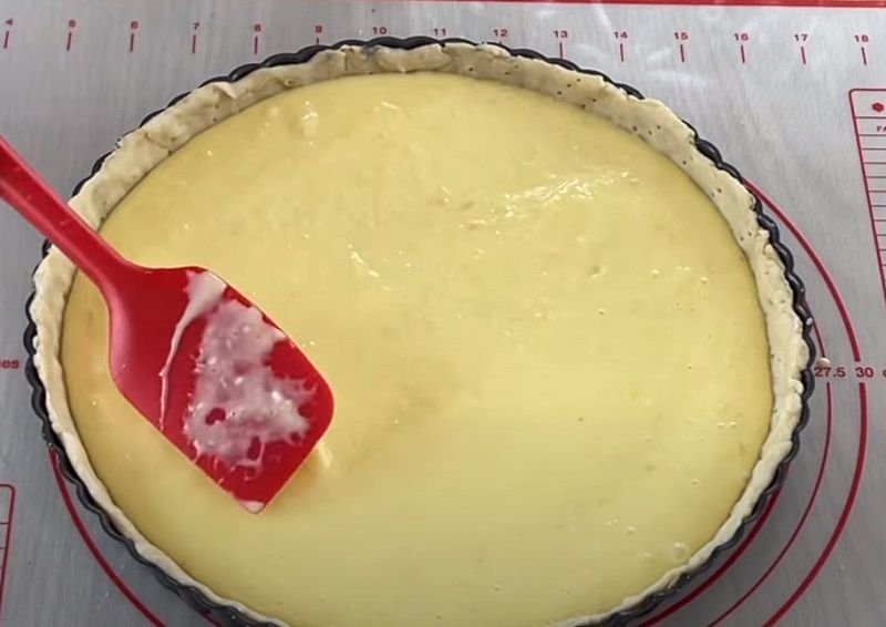 Лимонно кокосовый пирог
