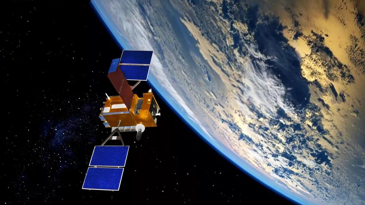 Где находится геостационарная орбита и сколько космических аппаратов ...