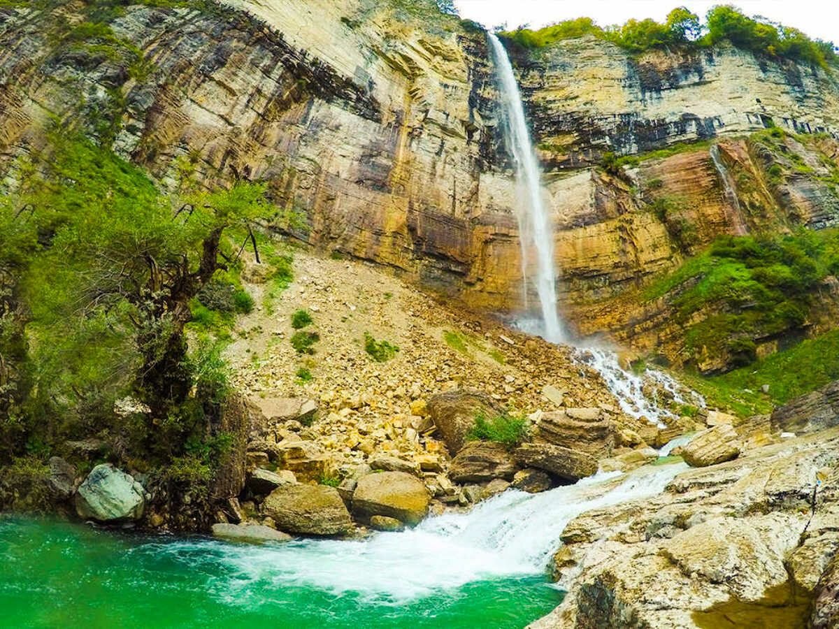 Водопад Кинчха Грузия