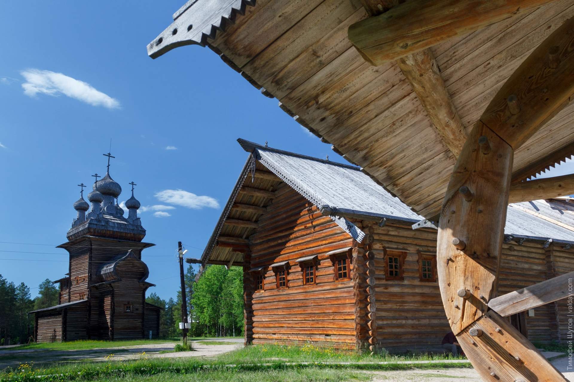 Архангельск деревянное зодчество