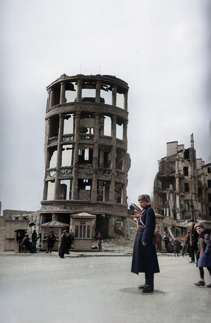 Послевоенный сталинград в фотографиях