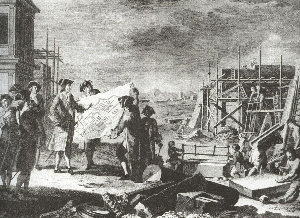 Основание Санкт-Петербурга 1703 г