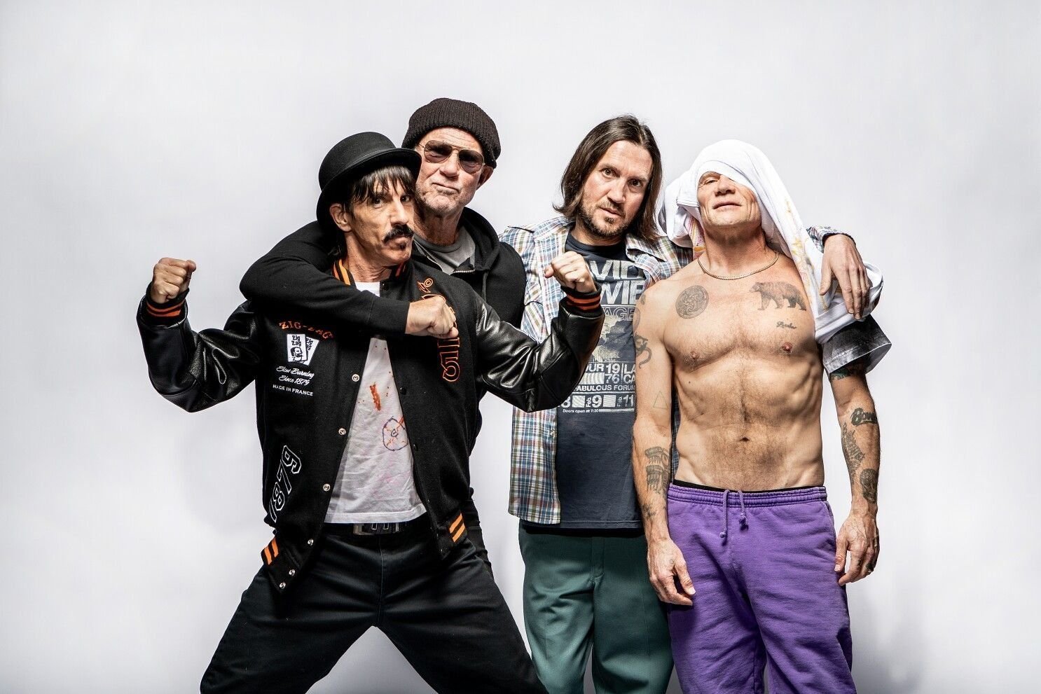 Red hot chili peppers сейчас фото